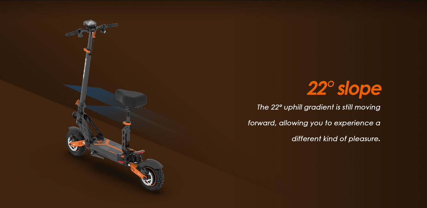 KuKirin G2 Max Electric Scooter | 55km/h Speed | 70km Range | 120kg Load | IP54 Waterproof