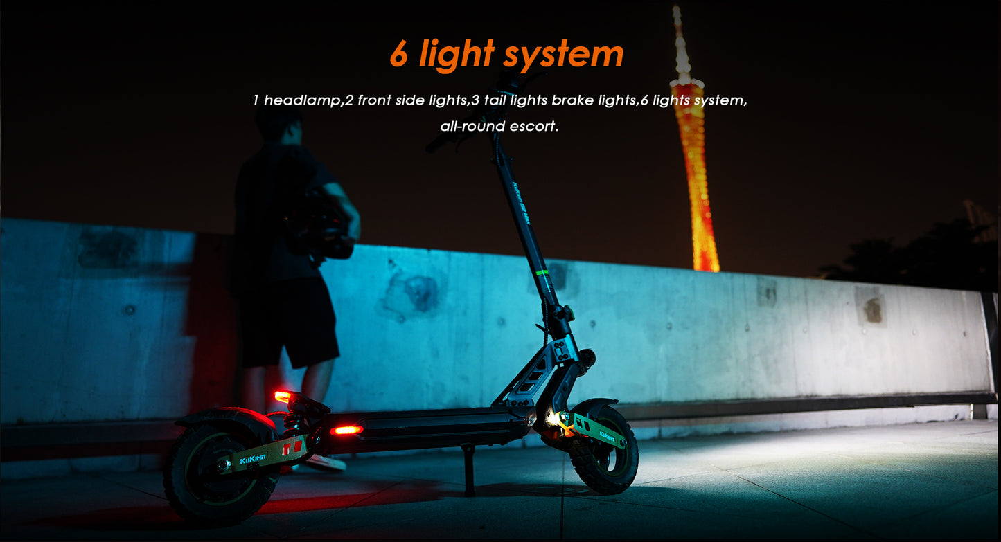 KuKirin G2 Max Electric Scooter | 55km/h Speed | 70km Range | 120kg Load | IP54 Waterproof