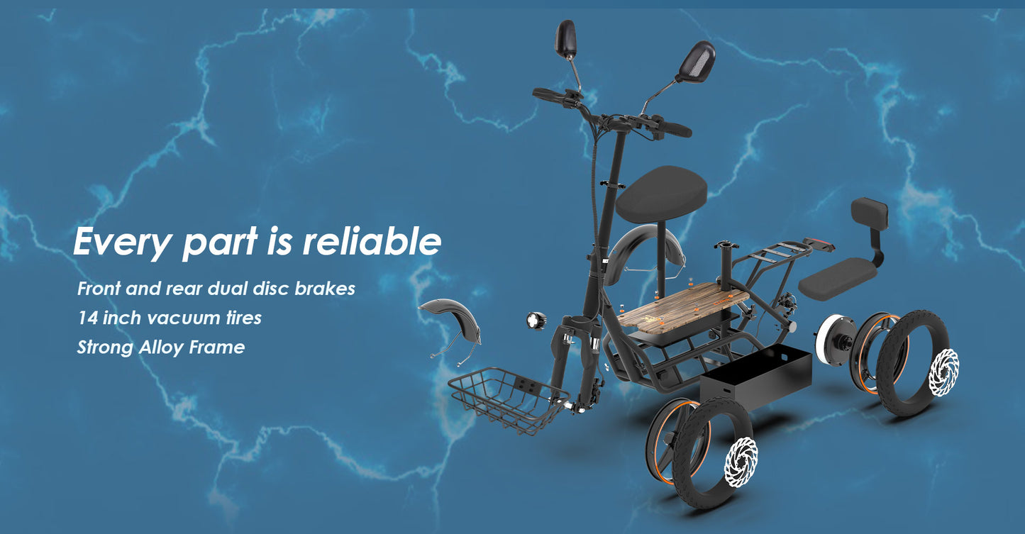 KuKirin C1 Pro Electric Scooter(2024 Version) | 45km/h High Speed | 100km Range | 120kg Load Capacity | IP54 Waterproof