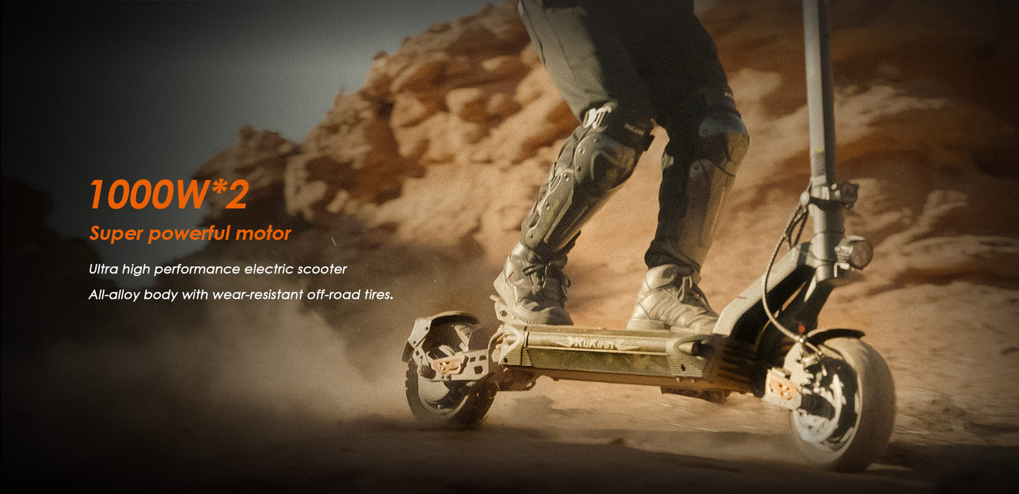 KuKirin G2 Master Electric Scooter | 60km/h Dual-Drive | 70km Range | 120kg Load | IP54 Waterproof