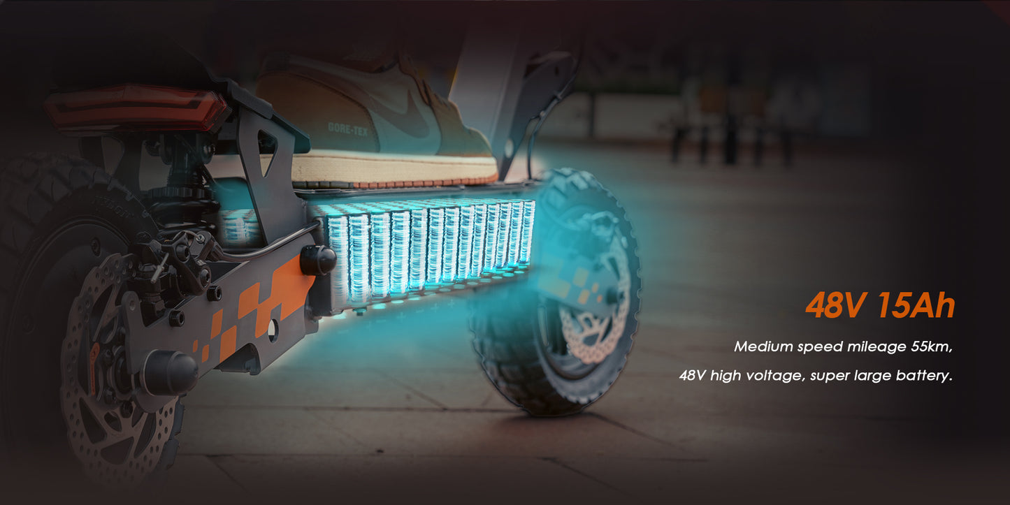 KuKirin G2 Electric Scooter | 45km/h Speed | 55km Range | 120kg Load | IP54 Waterproof