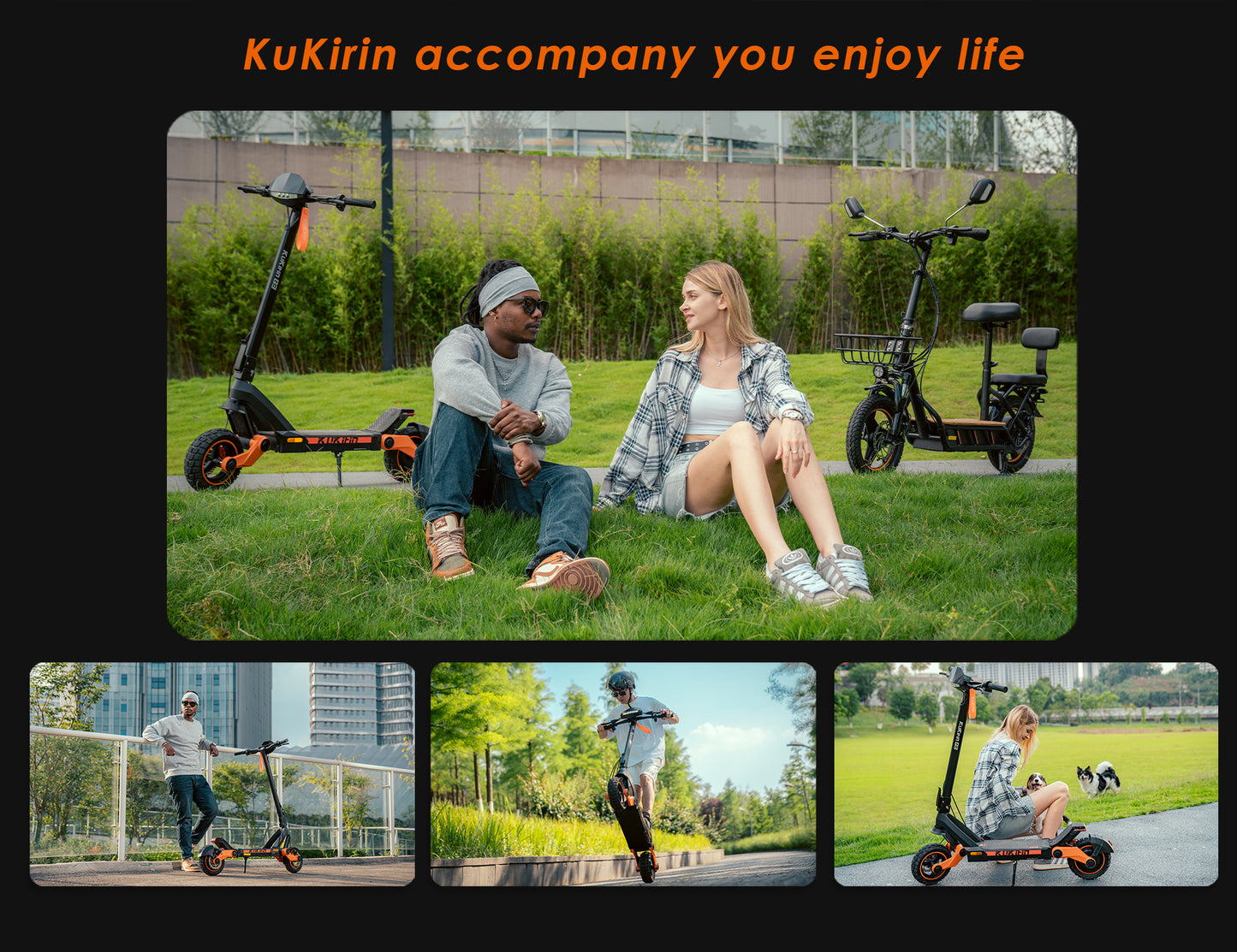 KuKirin G3 Electric Scooter | 50km/h Speed | 63km Range | 120kg Load | IP54 Waterproof