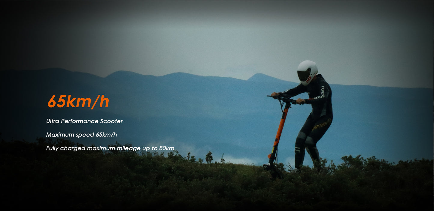 KuKirin G3 Pro Electric Scooter | 65km/h Dual-Drive | 80km Range | 120kg Load | IP54 Waterproof