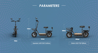 KuKirin C1 Pro Electric Scooter(2024 Version)  | 45km/h High Speed | 100km Range | 120kg Load Capacity | IP54 Waterproof