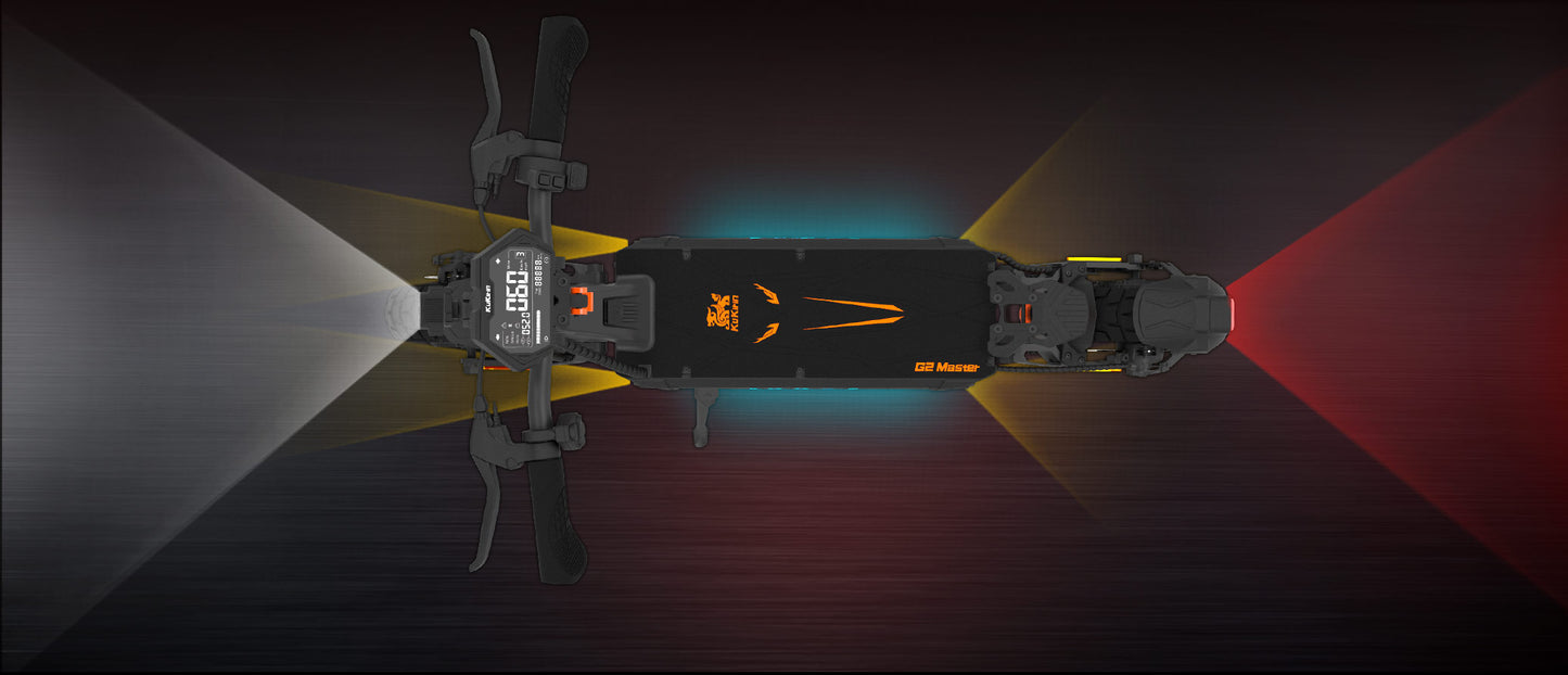 KuKirin G2 Master Electric Scooter | 60km/h Dual-Drive | 70km Range | 120kg Load | IP54 Waterproof
