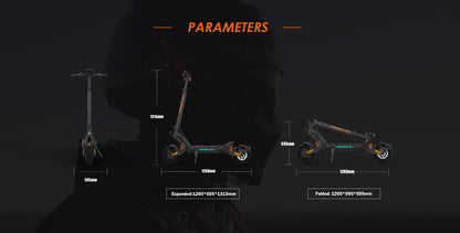 KuKirin G2 Master Electric Scooter | 60km/h Dual-Drive | 70km Range | 120kg Load | IP54 Waterproof
