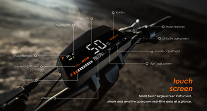 KuKirin G3 Electric Scooter | 50km/h Speed | 63km Range | 120kg Load | IP54 Waterproof