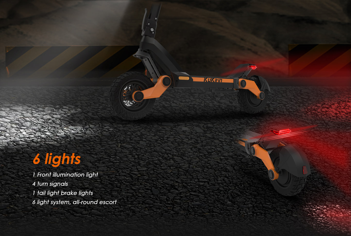 KuKirin G3 Electric Scooter | 50km/h Speed | 63km Range | 120kg Load | IP54 Waterproof