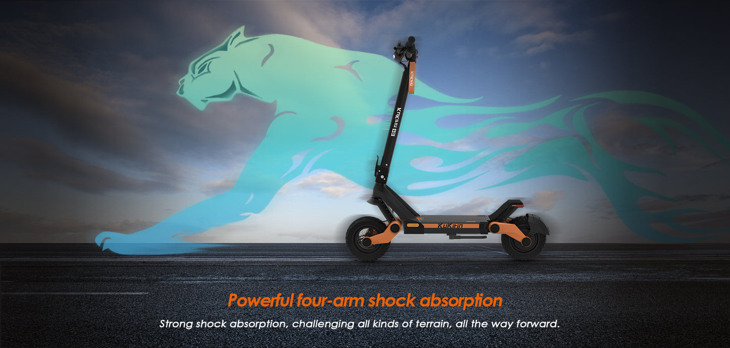 KuKirin G3 Electric Scooter | 50km/h Speed | 63km Range | 120kg Load | IP54 Waterproof