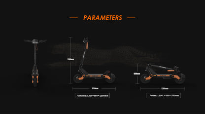 KuKirin G3 Electric Scooter | 50km/h Speed | 63km Range | 120kg Load | IP54 Waterproof
