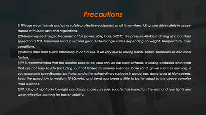 KuKirin G3 Electric Scooter | 50km/h Speed | 63km Range | 120kg Load | IP54 Waterproof