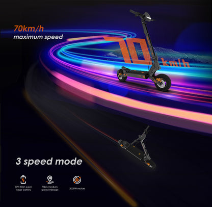 KuKirin G4 Electric Scooter | 70km/h Speed | 75km Range | 120kg Load | IP54 Waterproof