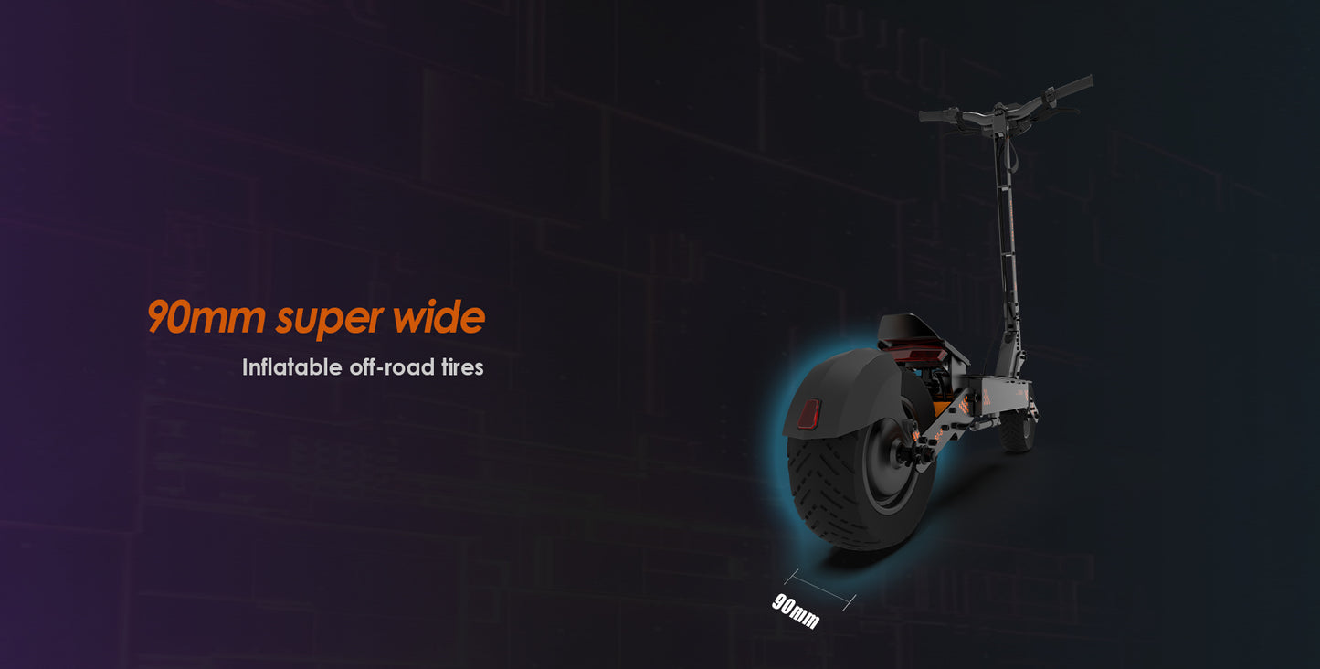 KuKirin G4 Electric Scooter | 70km/h Speed | 75km Range | 120kg Load | IP54 Waterproof