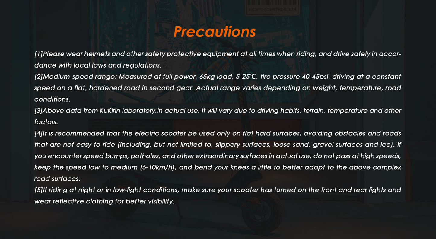 KuKirin G4 Electric Scooter | 70km/h Speed | 75km Range | 120kg Load | IP54 Waterproof